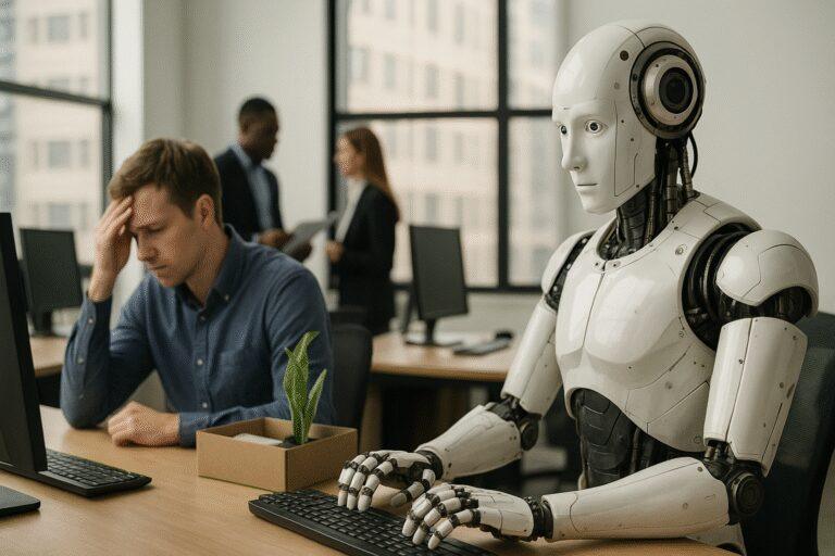 Forskningsstudie avslöjar: AI utplånar nybörjarjobb för mänskliga arbetare Forskningsstudie avslöjar: AI utplånar nybörjarjobb för mänskliga arbetare