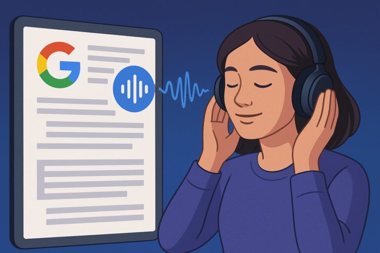Google's AI Voice Feature Transforms How You Experience Documents Forever