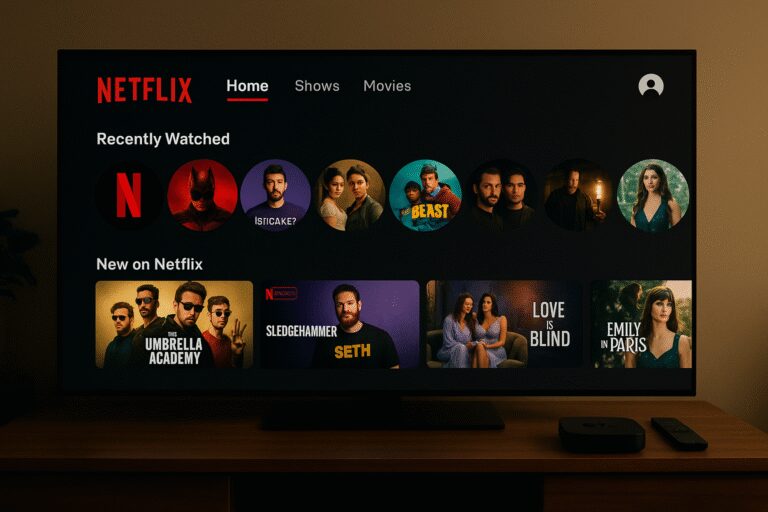 Netflix's Polarizing Interface Overhaul Finally Hits Apple TV 4K Users